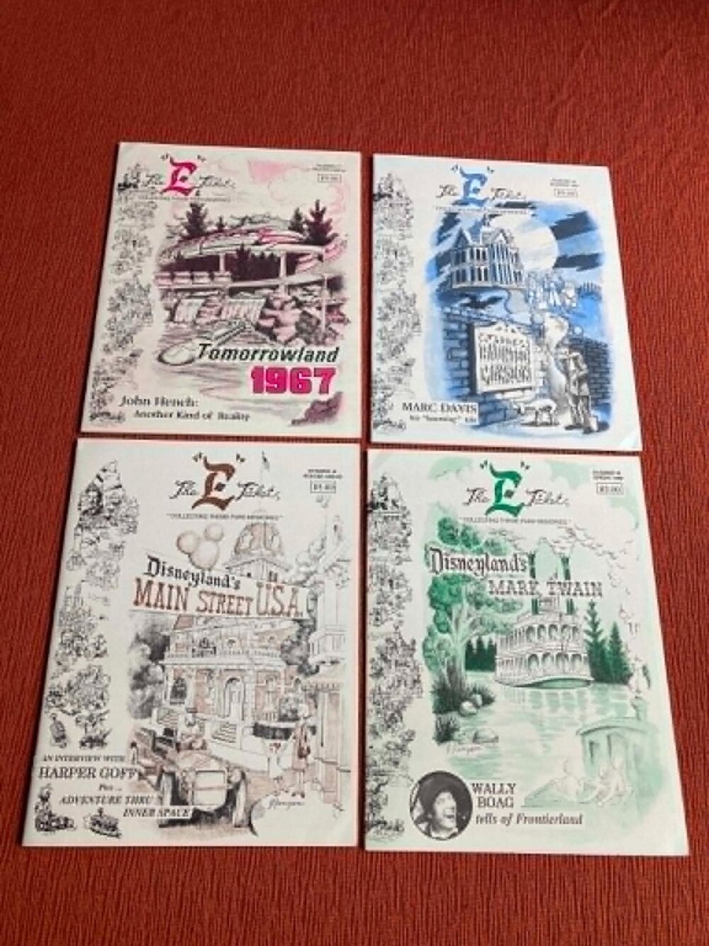 22 Issues WDCC WALT DISNEY COLLECTORS SOCIETY SKETCHES MAGAZINE BOXED LOT - Picture 6 of 12